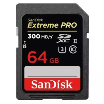 Thẻ nhớ siêu tốc độ 64GB 300mb/s SDHC Extreme Pro 2000x Techspot.vn