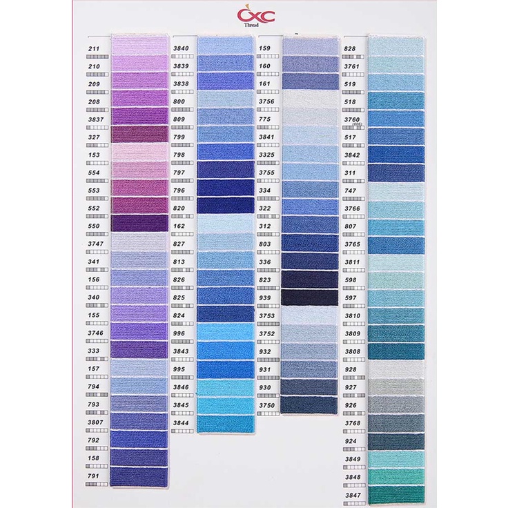 Cuộn chỉ thêu tranh chữ thập đạt chuẩn DMC chất lượng cao