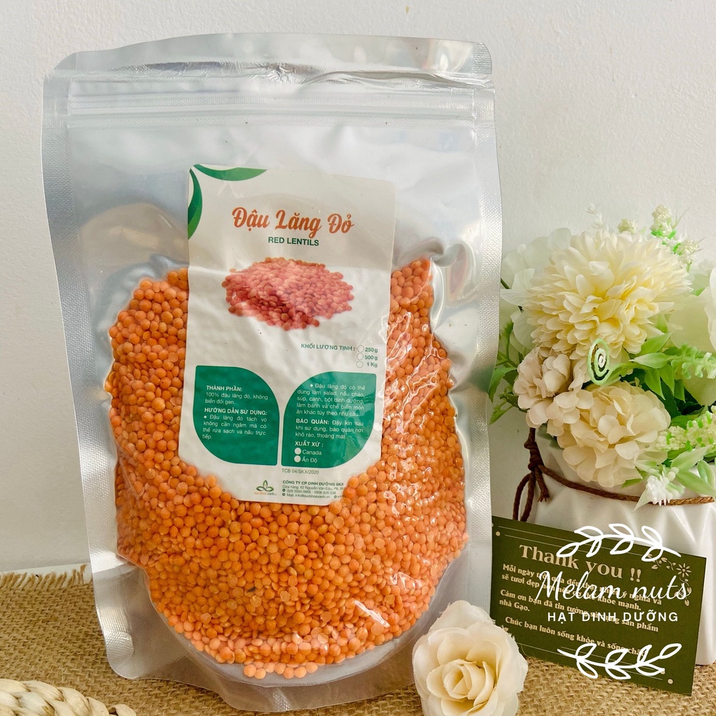 Đậu lăng đỏ đóng gói 500gr