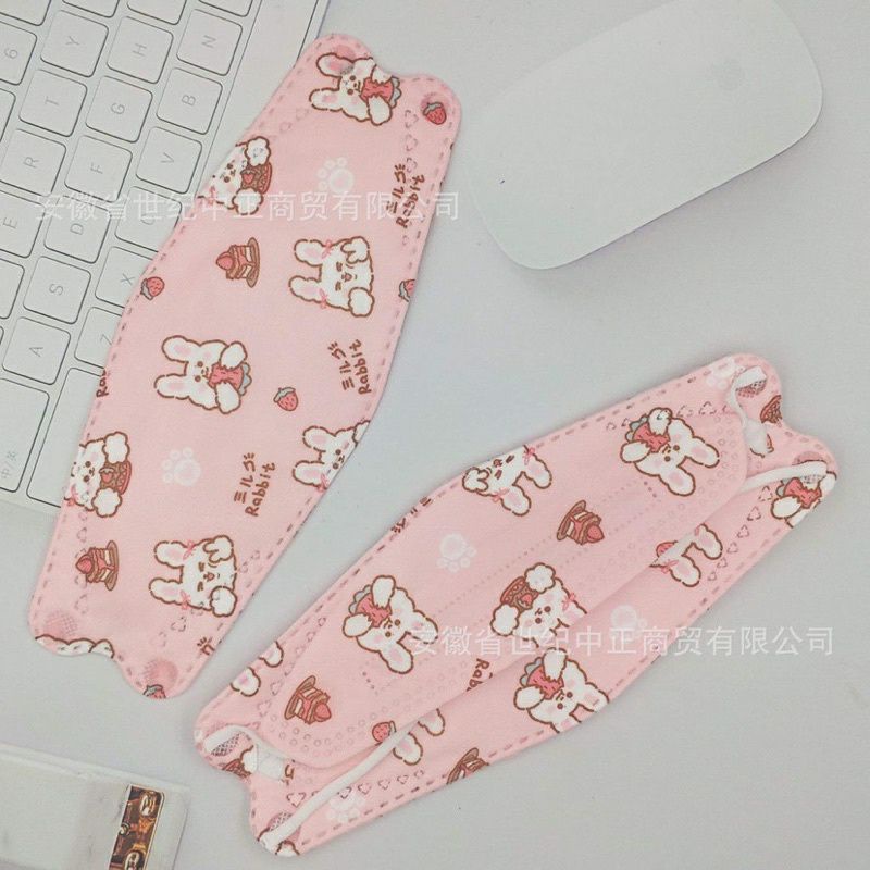 Khẩu trang KF94 hàn quốc hoạ tiết hoạt hình