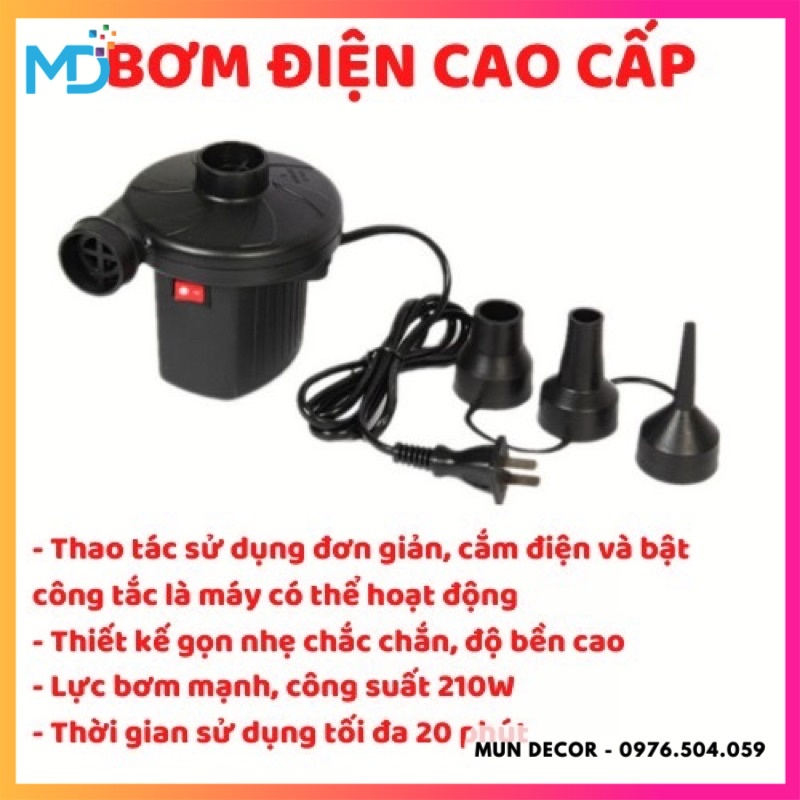 Bơm Điện Đa Năng 2 Đầu Hút Và Thổi