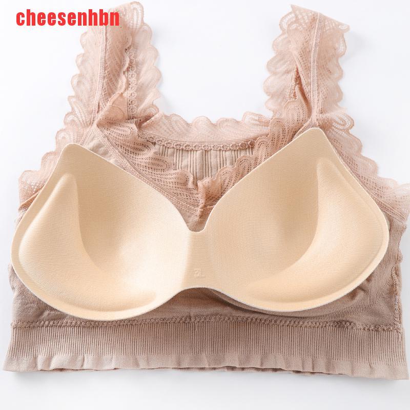 [cheesenhbn]Women Bras Tops Laces Bustier Push Up Cotton Sport Sexy Bra Lingerie Bralette