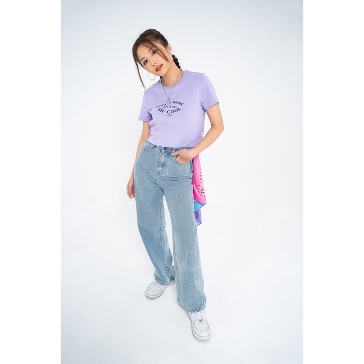 Áo Thun BOO Nữ Dáng Croptop Cotton Cao Cấp In Graphic MF COOL Phong Cách Gen Z