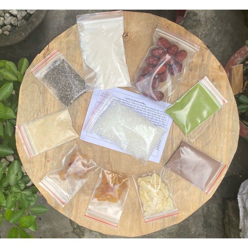 (Combo 3)set chè khúc bạch- nấu chuẩn vị