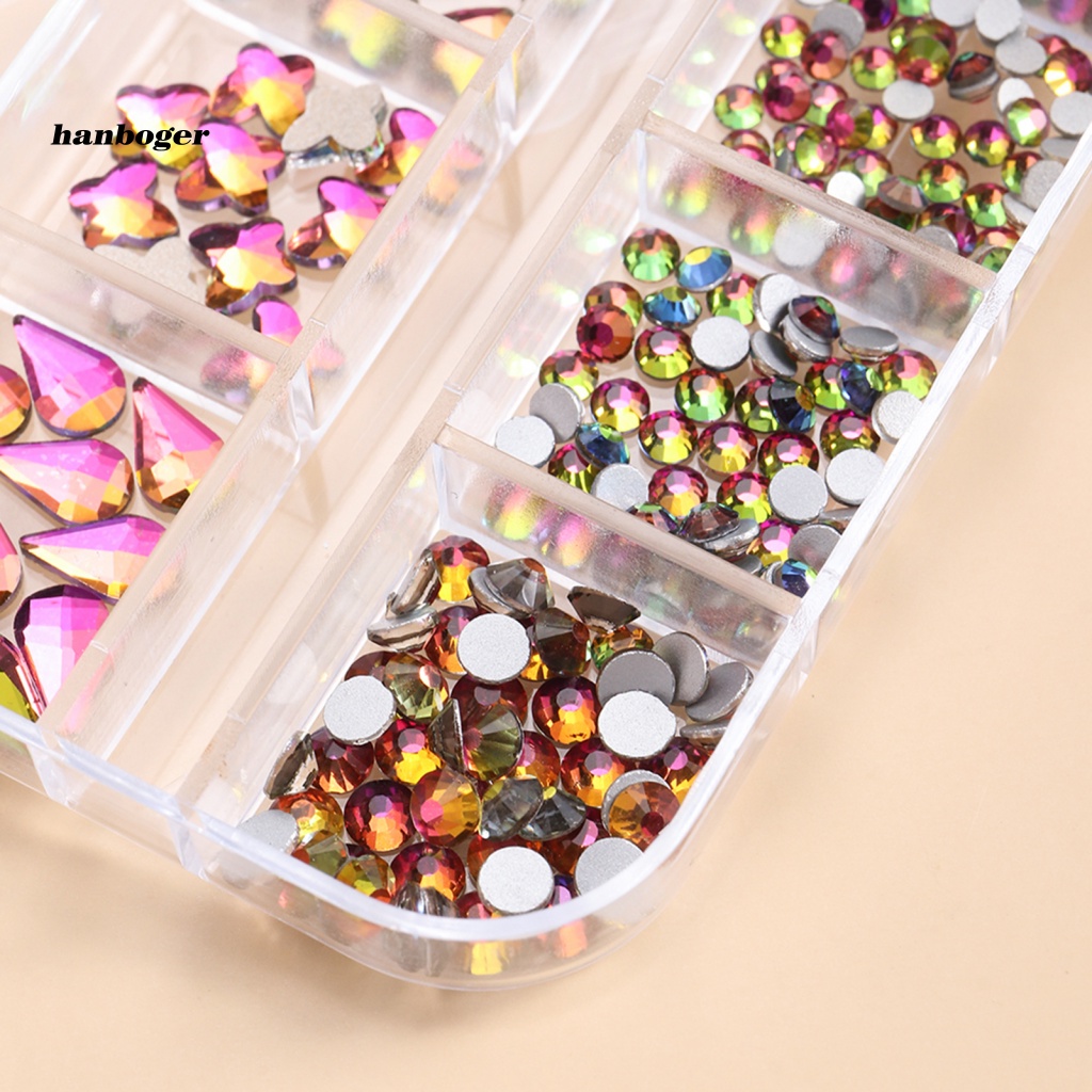 1 Hộp Hạt Charm Đính Trang Trí Móng Tay DIY