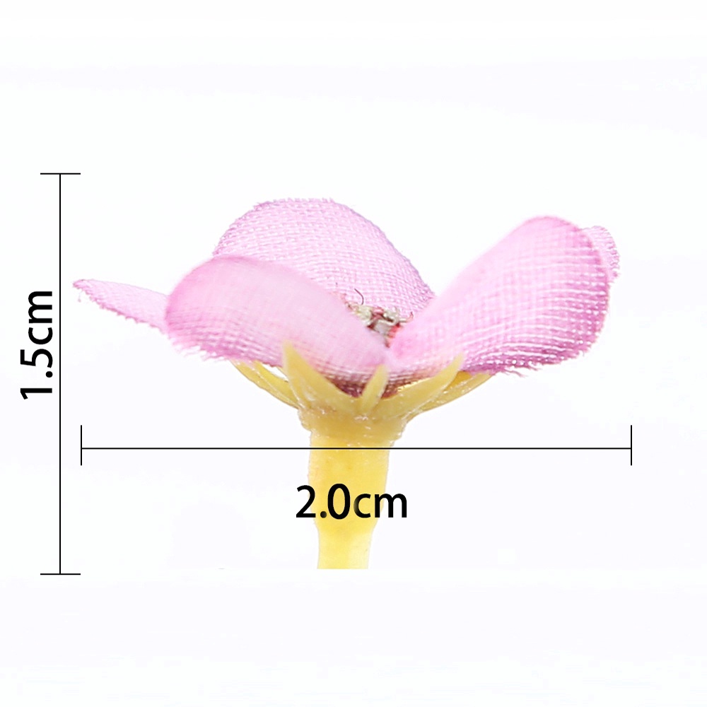 Set 50 Bông Hoa Cúc Giả Mini 2cm Nhiều Màu Sắc Dùng Để Trang Trí Nhà Cửa / Tiệc Cưới