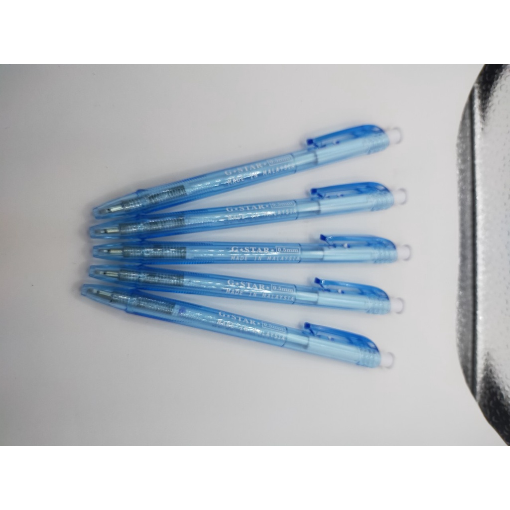Hộp 24 Cây Viết Bi Bấm Gstar BP69 Ngòi 0.5mm Mực Xanh