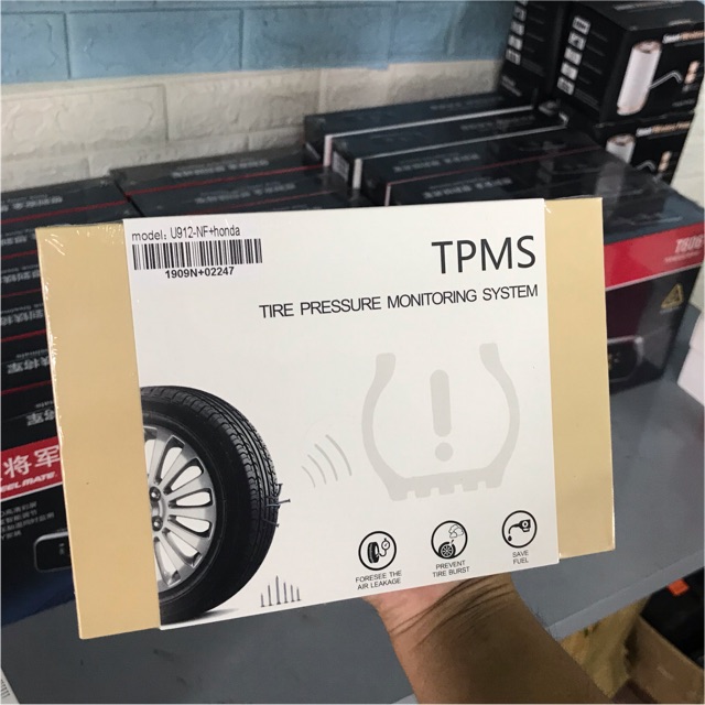 Cảm Biến Áp Suất Lốp Chính Hãng CareUD TPMS Van Trong - BH 24 Tháng