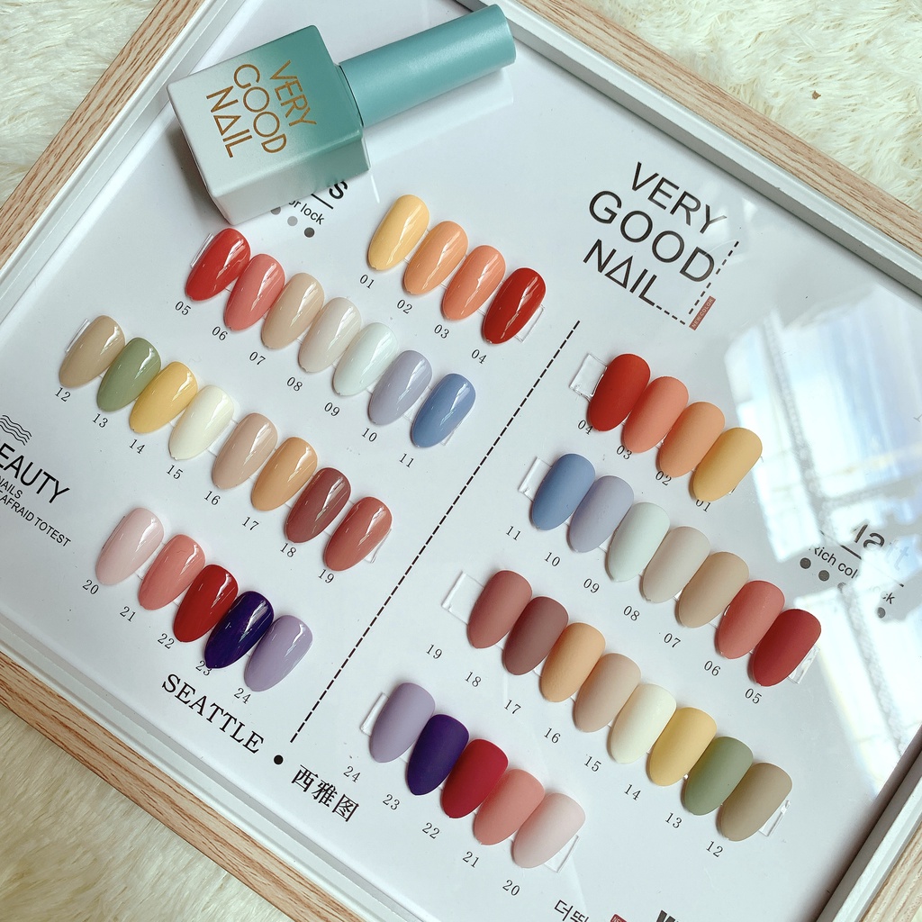 SƠN GEL VERY GOOD NAIL LẺ MÀU PASTEL