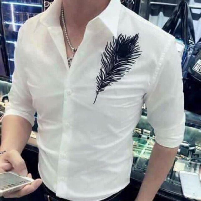 Áo sơ mi lông chim Kt875578