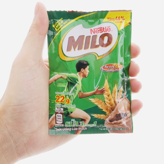 Sữa bột Milo Nestle lúa mạch 3in1 (10 gói x 22g)