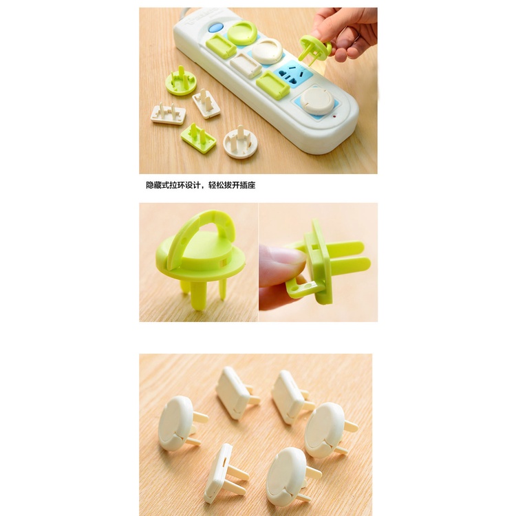 Nút Bịt Ổ Điện Chống Giật Cho Bé Cao Cấp An Toàn Bịt ổ điện - nút bịt ổ cắm điện bảo đảm an toàn cho trẻ nhỏ