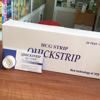 Que Thử Thai Quickstrip Hộp 24 Que