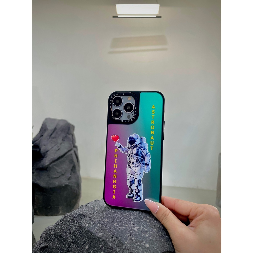 Ốp lưng thông minh ONLYCARD_LOVE ASTRONAUT_52/Dành cho các dòng IPhone 7/7plus/8/8plus/x/xr/xs/11/12/13/pro/promax