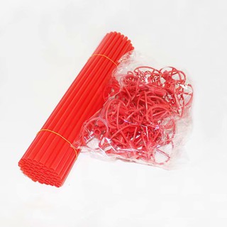 [Giá rẻ nhất] Combo 50 que gài bóng bay - que to