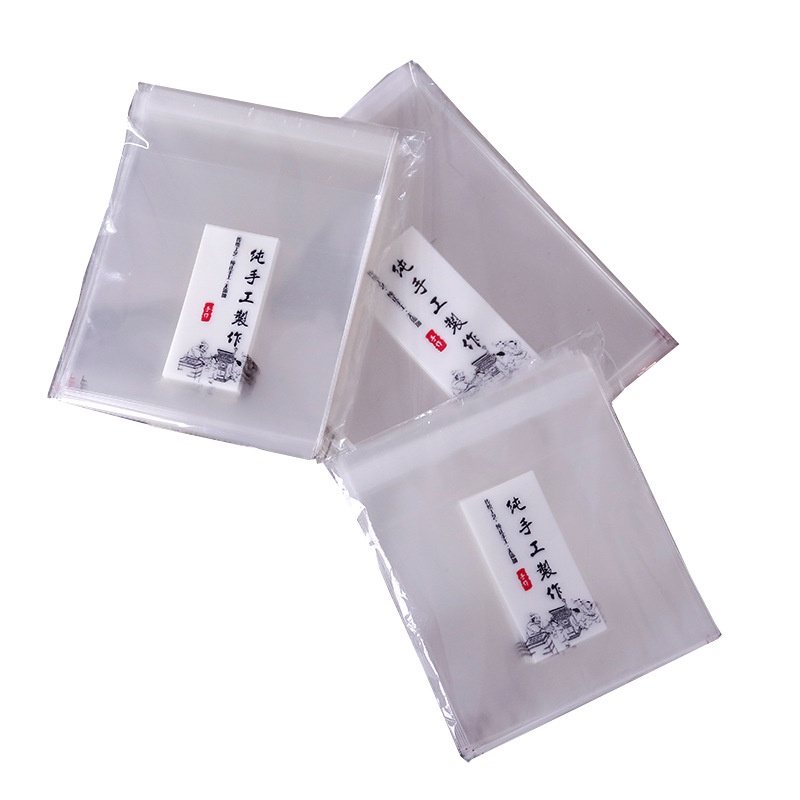 Set 95-100 túi đựng bánh trung thu trong suốt tự dính tiện dụng cho bánh tự làm