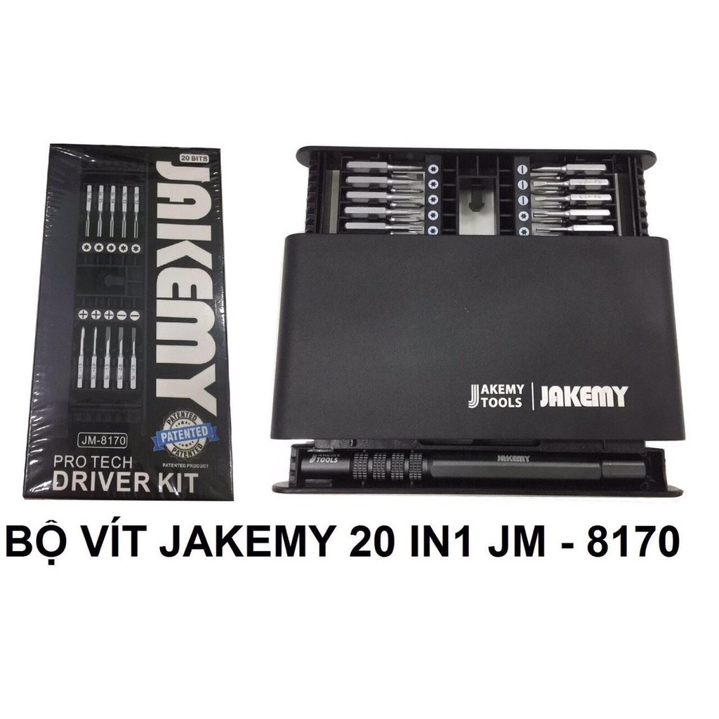 Bộ tua vít Đa năng Jakemy JM - 8170 (20in1)