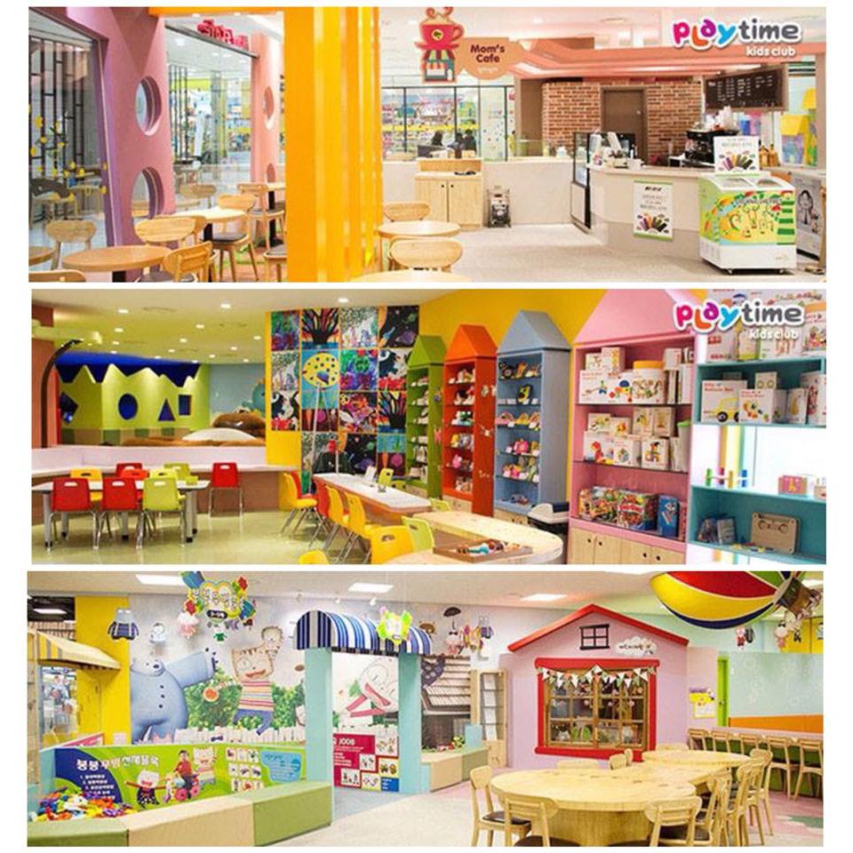 Toàn Quốc [Voucher] 2 Vé giấy Vui chơi cho bé tại tại Playtime trên Toàn Quốc