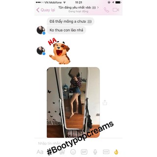 Kem nở mông Booty pop USA