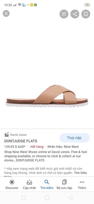 Dép NINE WEST chính hãng!
