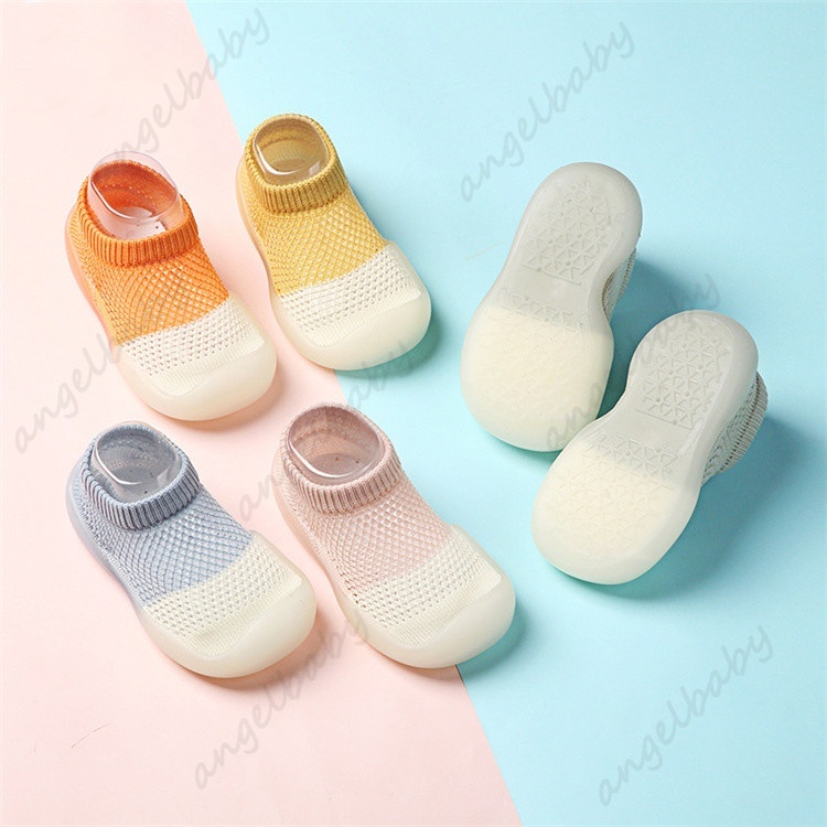 Vớ đáy mềm dễ thương và thoải mái cho trẻ mới biết đi Trẻ em dễ thương giày đế mềm không trơn trượt thoáng khí cho trẻ mới biết đi