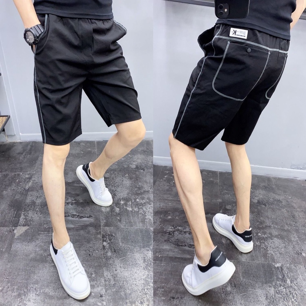 Quần Short Thể Thao Vải Mỏng Dáng Rộng Nhanh Khô Cá Tính Cho Nam