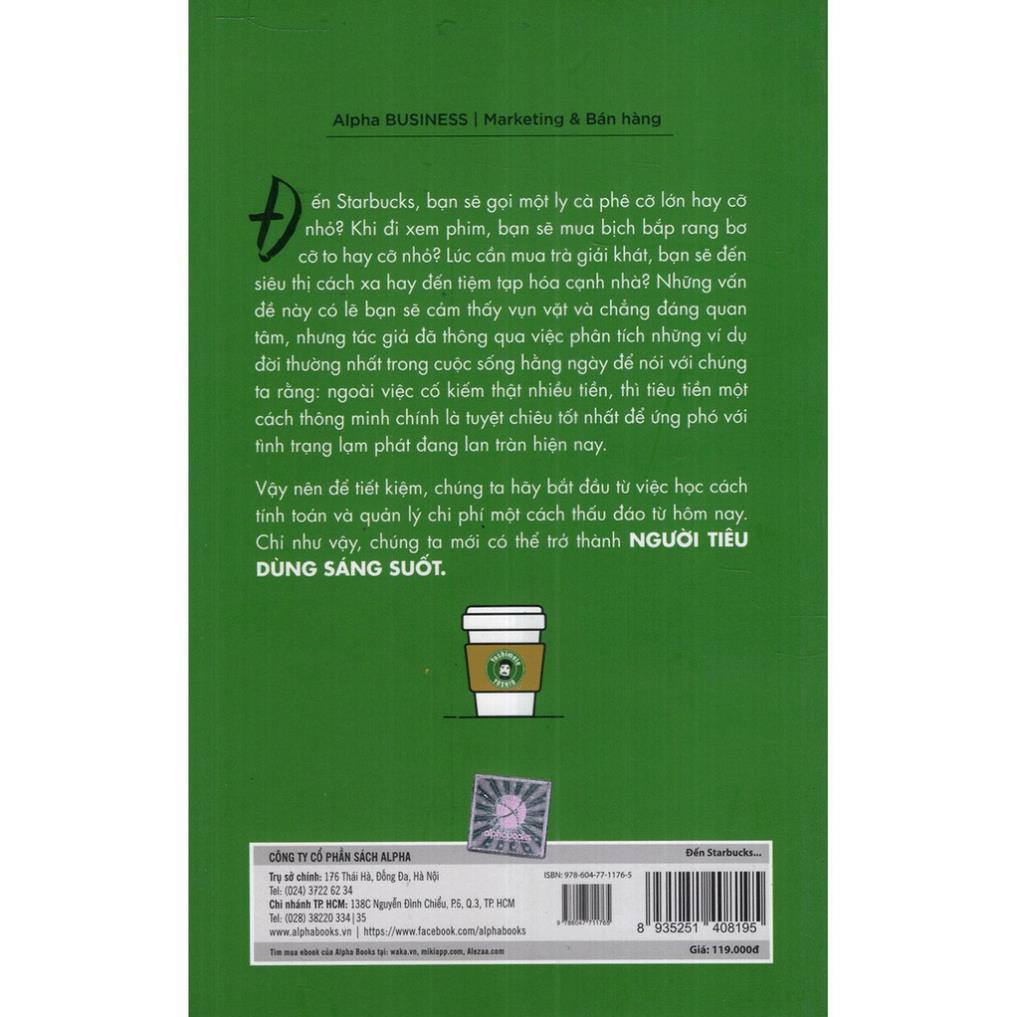 Sách - Đến Starbucks Mua Cà Phê Cốc Lớn [AlphaBooks]