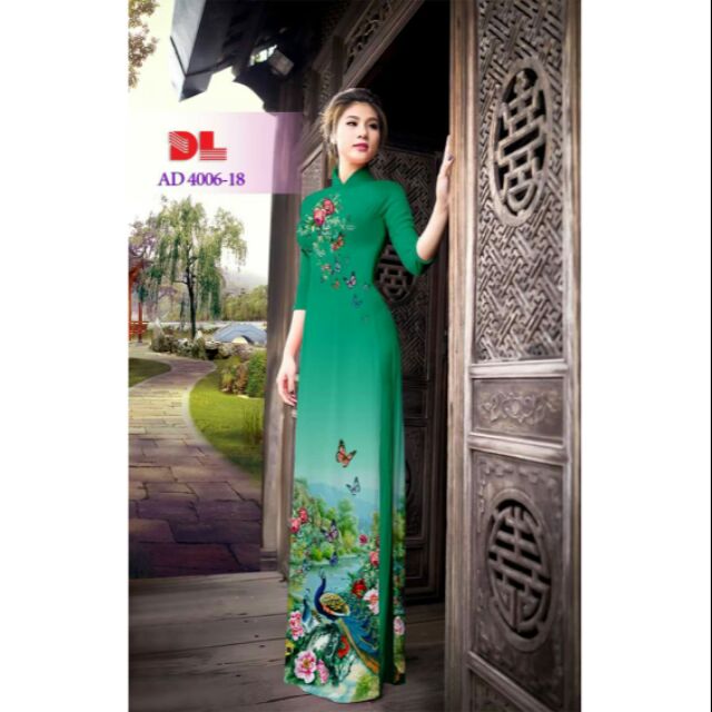 Vải áo dài in 3d, bán sỉ và lẻ.