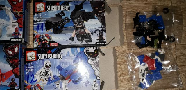 Combo 12 hộp lắp ráp Lego SuperHero 1153 trọn bộ