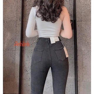 áo lệch vai 1 bên tay dài