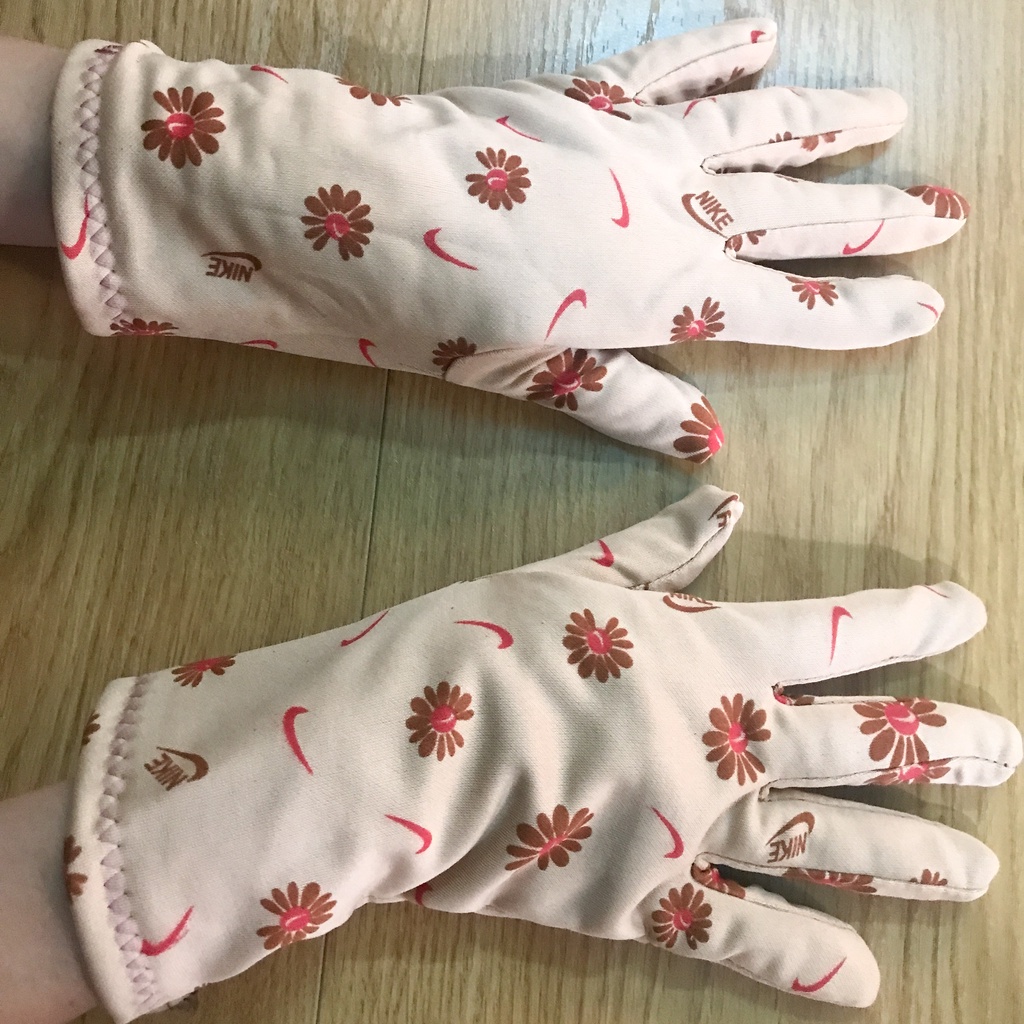 bao tay nữ - găng tay chống nắng chất liệu vải cotton 2 lớp dài 3 tấc - hở 2 ngón và loại bít ngón