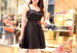 Đầm xoè 2 dây (kèm hình thật) sale 50%