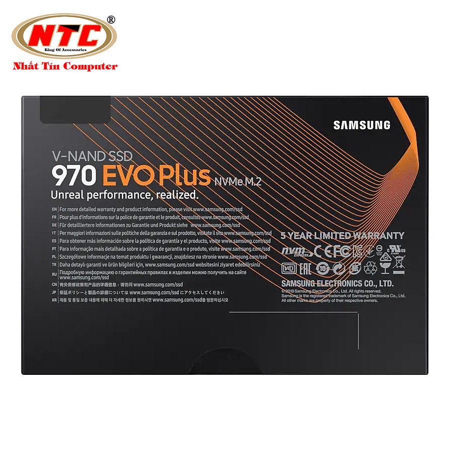 Ổ cứng SSD Samsung 970 EVO Plus PCIe NVMe M.2 2280 1TB