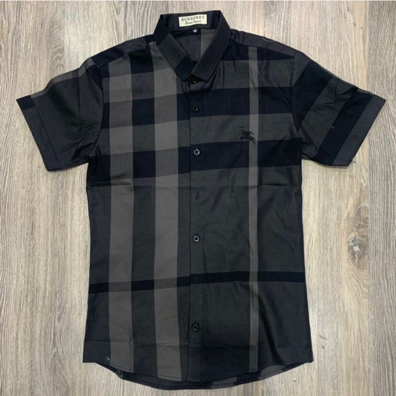 Áo sơ mi nam ngắn tay BBR kẻ nhiều màu caro ,chất liệu cotton thoáng mát, không nhăn