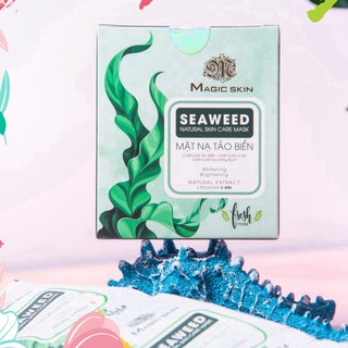Mặt nạ tảo biển MAGIC SKIN cải thiện làn da trắng sáng mịn màng 3gói/hộp x 8ml