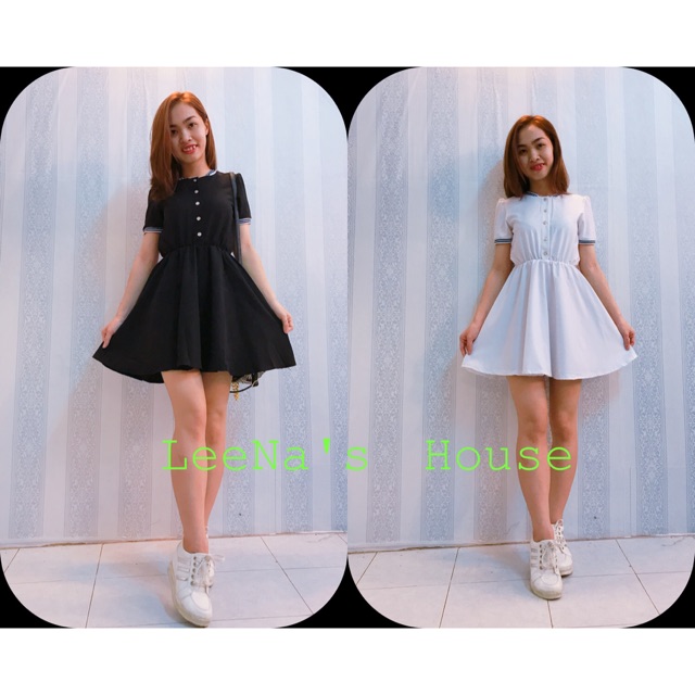 Đầm xoè học sinh 