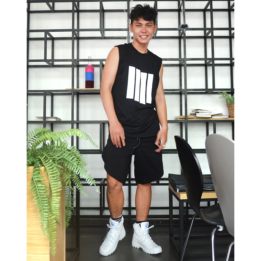 Áo thun Tanktop 4 sọc Unisex