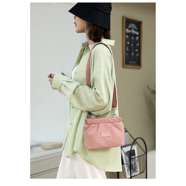Túi Đeo Chéo Mini Chống Thấm Nước Thời Trang Có Thể Điều Chỉnh Dây Đeo Vai