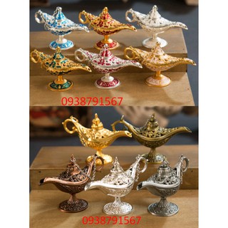 Đèn thần aladin vintage trang trí nội thất - đèn xông trầm hương