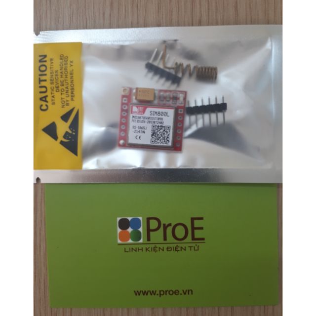 [Mã ELFLASH5 giảm 20K đơn 50K] Mạch điện tử SIM800L GPRS GSM | BigBuy360 - bigbuy360.vn