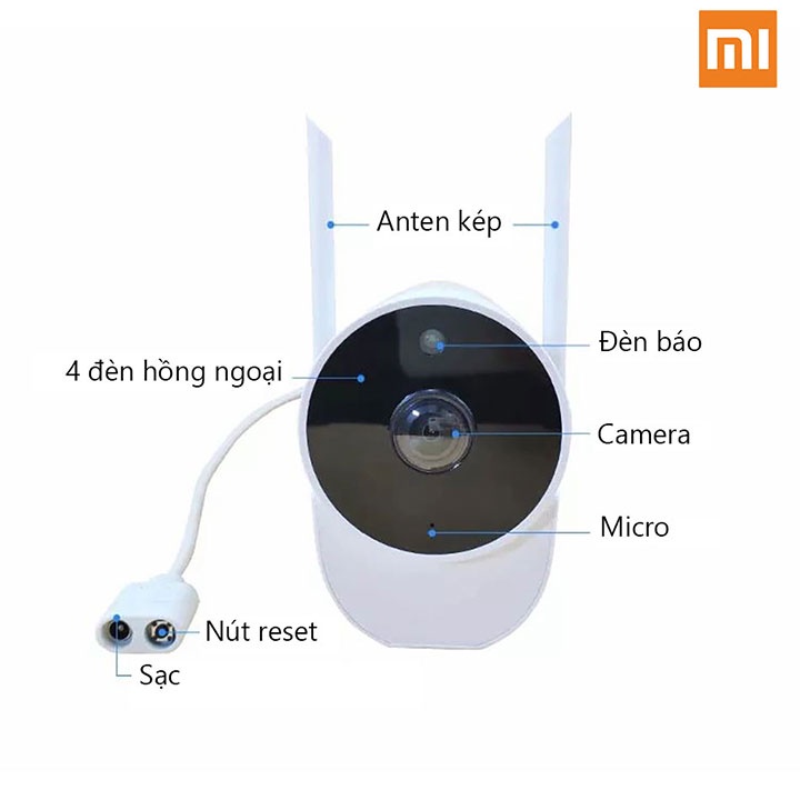 Camera giám sát ngoài trời Xiaomi Xiaovv V380 outdoor surveillance cam