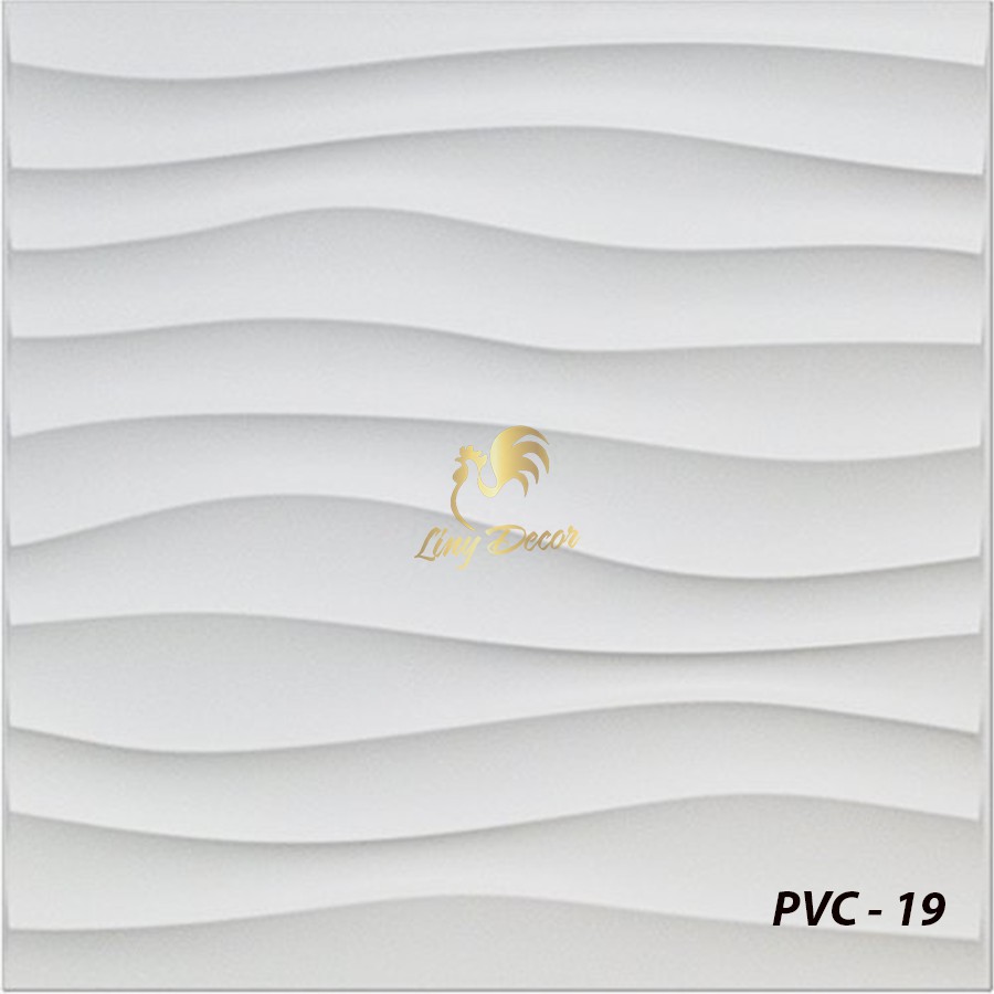 Tấm ốp tường PVC hình vân sóng nhỏ trang trí nhà cửa, góc làm việc, backdrop sự kiện, sảnh lễ tân, quán cafe, quán bar