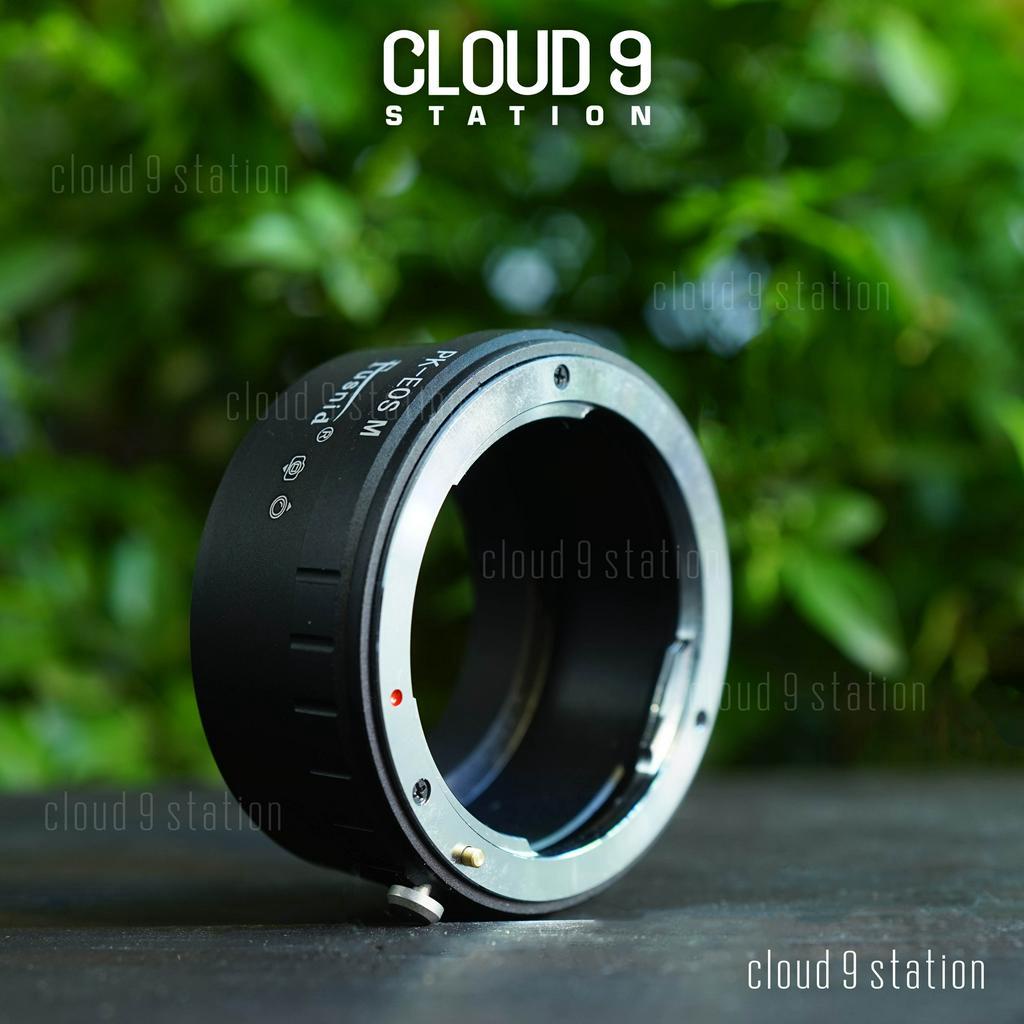Ngàm chuyển PK-EOSM cho ống kính MF - Pentax ngàm K sang máy ảnh Canon EOS M
