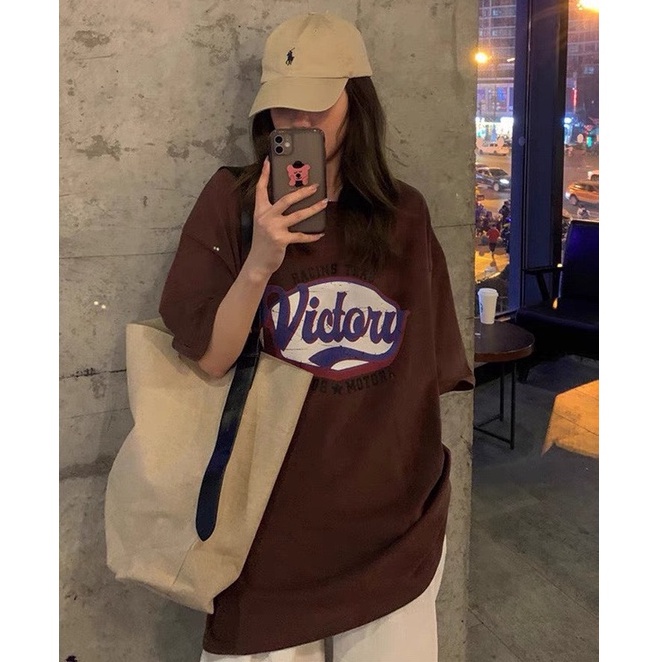 Áo Phông Mẫu Mới 2022, Áo Chữ Form Rộng Tay Lỡ Hàn Quốc Basic 𝘽𝙮.𝘾𝙖𝙢𝙘𝙖𝙢 | BigBuy360 - bigbuy360.vn