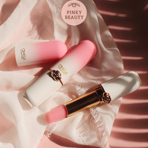 Son Dưỡng Môi OMGA Pinky Beauty Son Bóng Kích Màu Môi, Dưỡng Ẩm Môi, Thích Hợp Sử Dụng Sau Phun Xăm