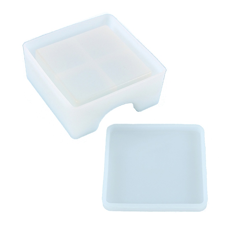 Sa Khuôn Silicon Hình Vuông Dùng Làm Đồ Thủ Công DIY