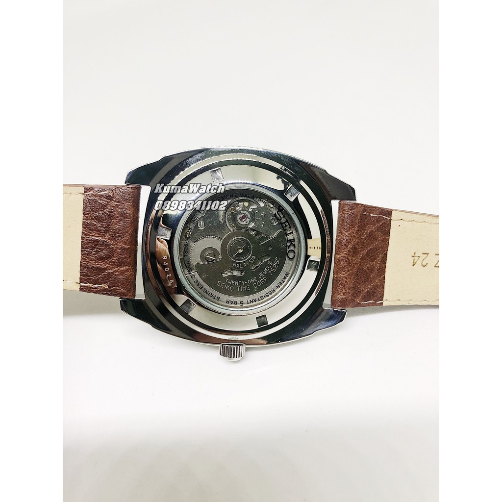 Đồng hồ nam Seiko Recraft SNKN37- Automatic, 43.5mm, Chính hãng