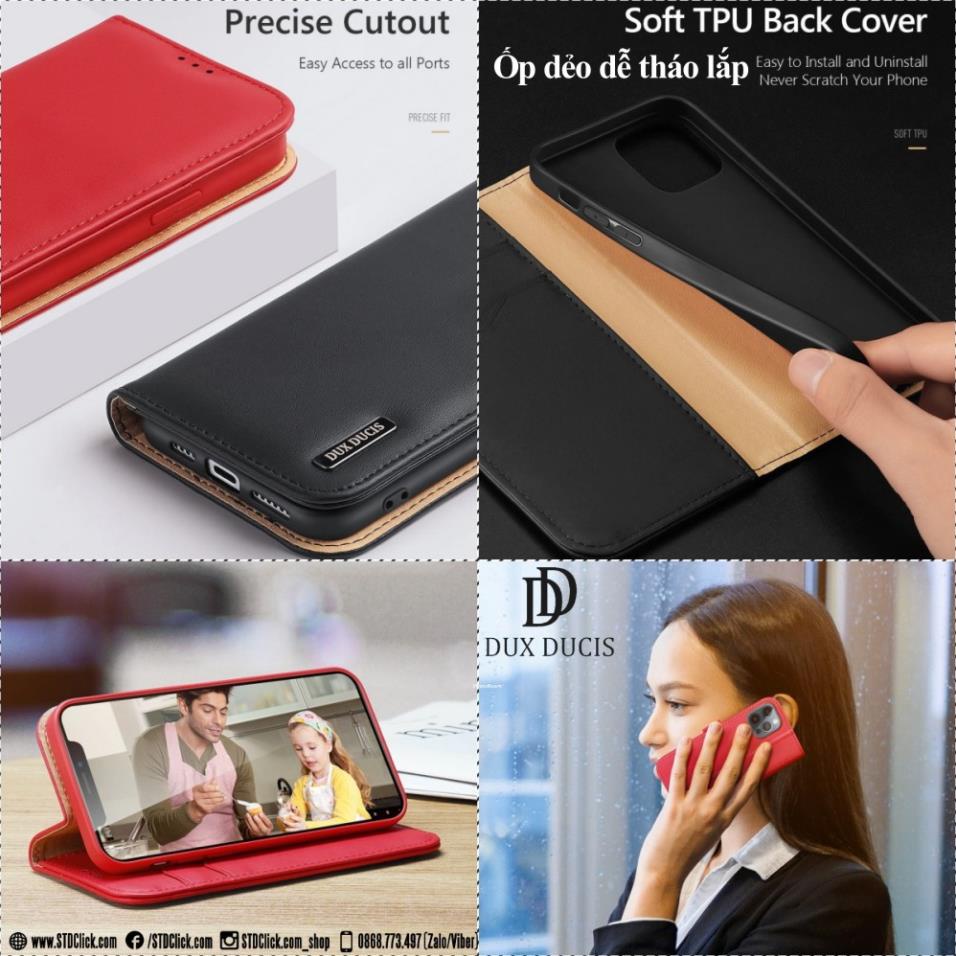 BAO DA IPHONE 13 PRO MAX - 13 PRO - 13 DUX DUCIS HIVO CHÍNH HÃNG