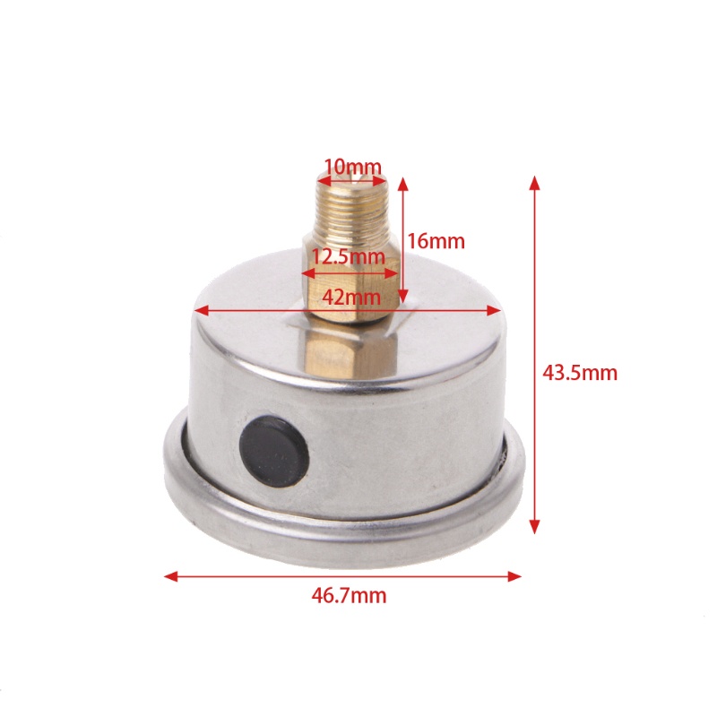 Đồng Hồ Đo Áp Suất Nhiên Liệu 0-160 Psi / Bar