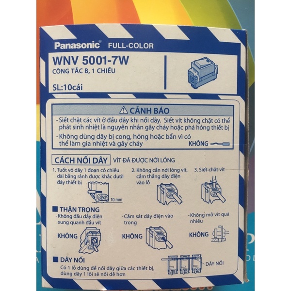 ✅ Công Tắc 1 Chiều Panasonic FULL